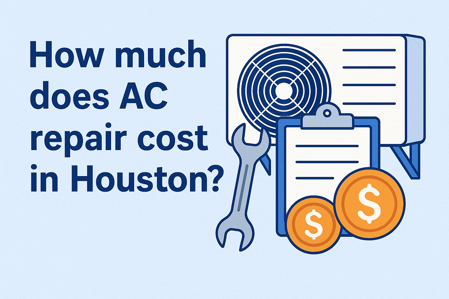How much does AC repair cost in Houston?